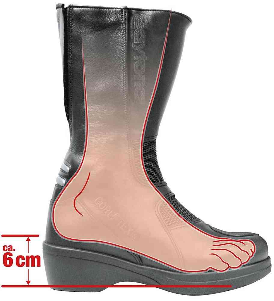 Daytona Lady Evoque GTX Gore-Tex waterproof Ladies Motorcycle Boots