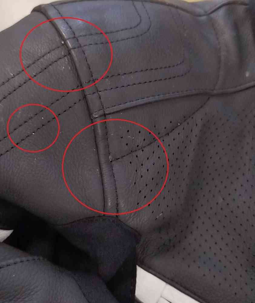 Held Spire two-piece motorcycle leather suit 2nd choice item