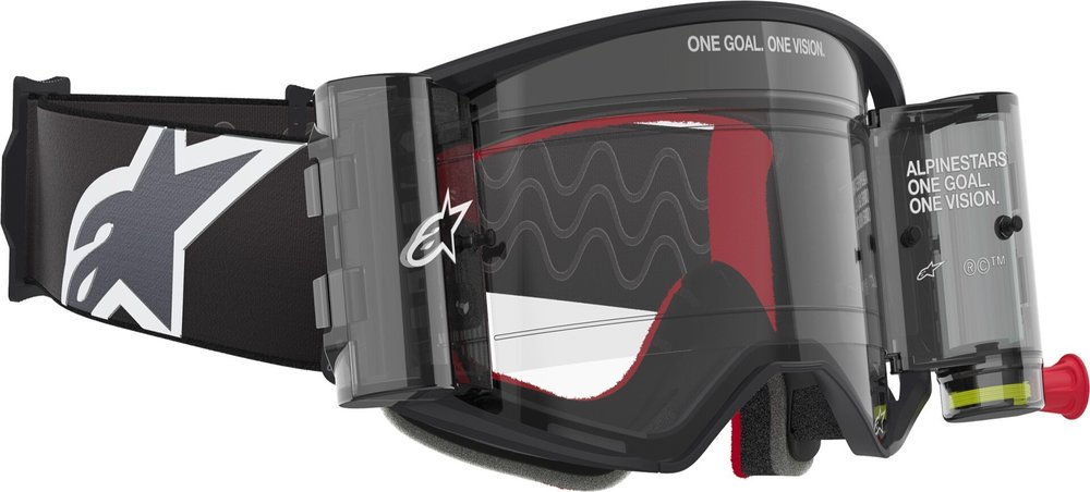 Alpinestars Supertech Corp Stripe Roll-Off Motocross Goggles