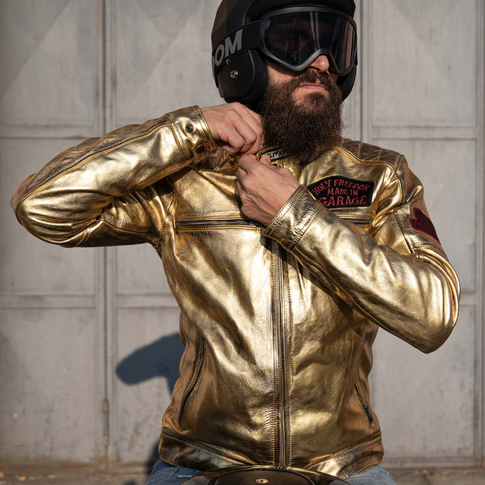 HolyFreedom Zero Lingotto Motorcycle Leather Jacket