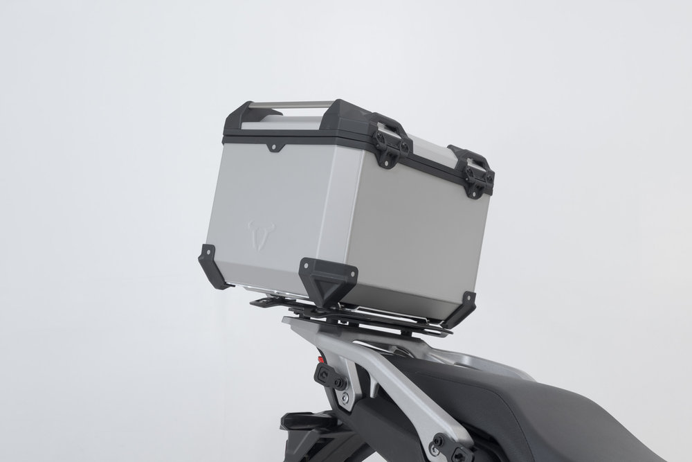 SW-Motech TRAX ADV top case system - Silver. Suzuki V-Strom 800 / 800DE (22-).
