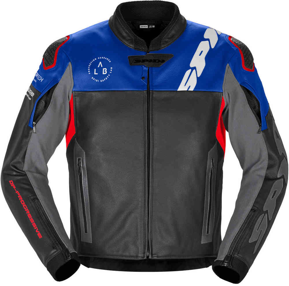 Spidi DP Progressive Motorcycle Leather Jacket