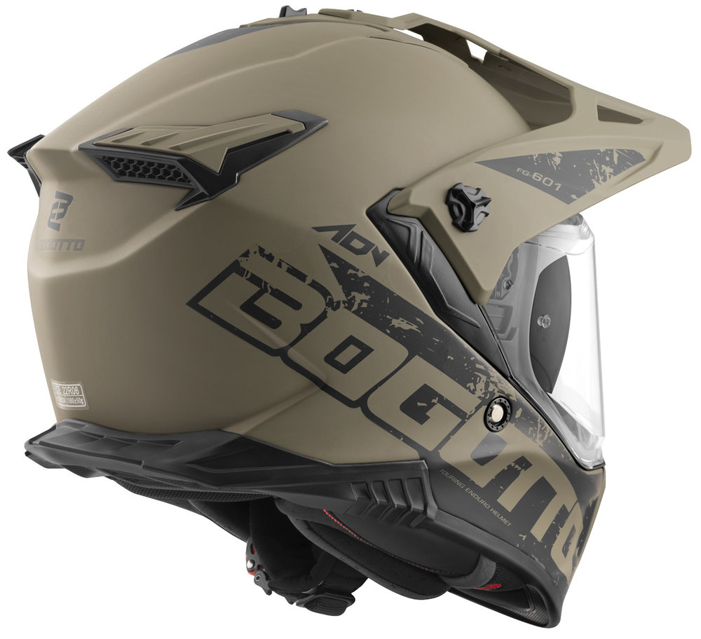 Bogotto FG-601 Duo Fiberglass Enduro Helmet