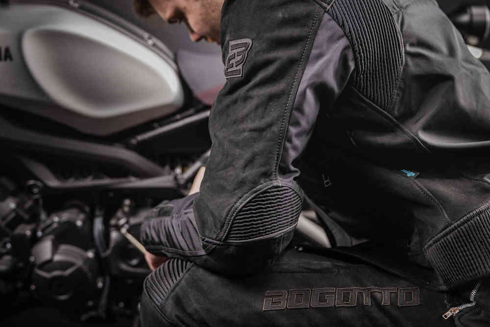Bogotto Tek-M Waterproof Motorcycle Leather / Textile Pants