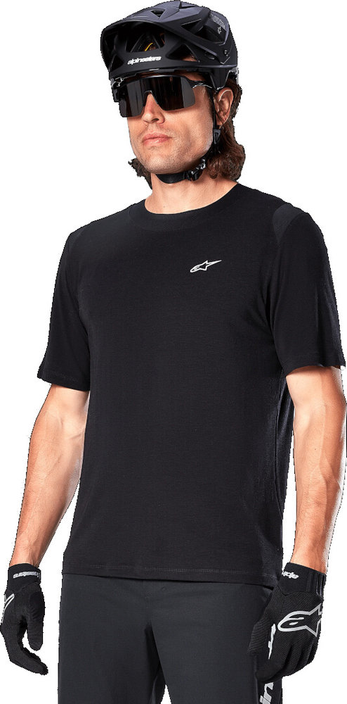Alpinestars A-Dura Dri Wool Short Sleeve Bicycle Jersey