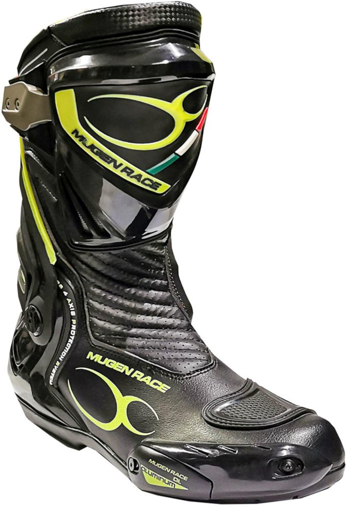 MUGENRACE Sphantom 3 perfor ated Motorcycle Boots