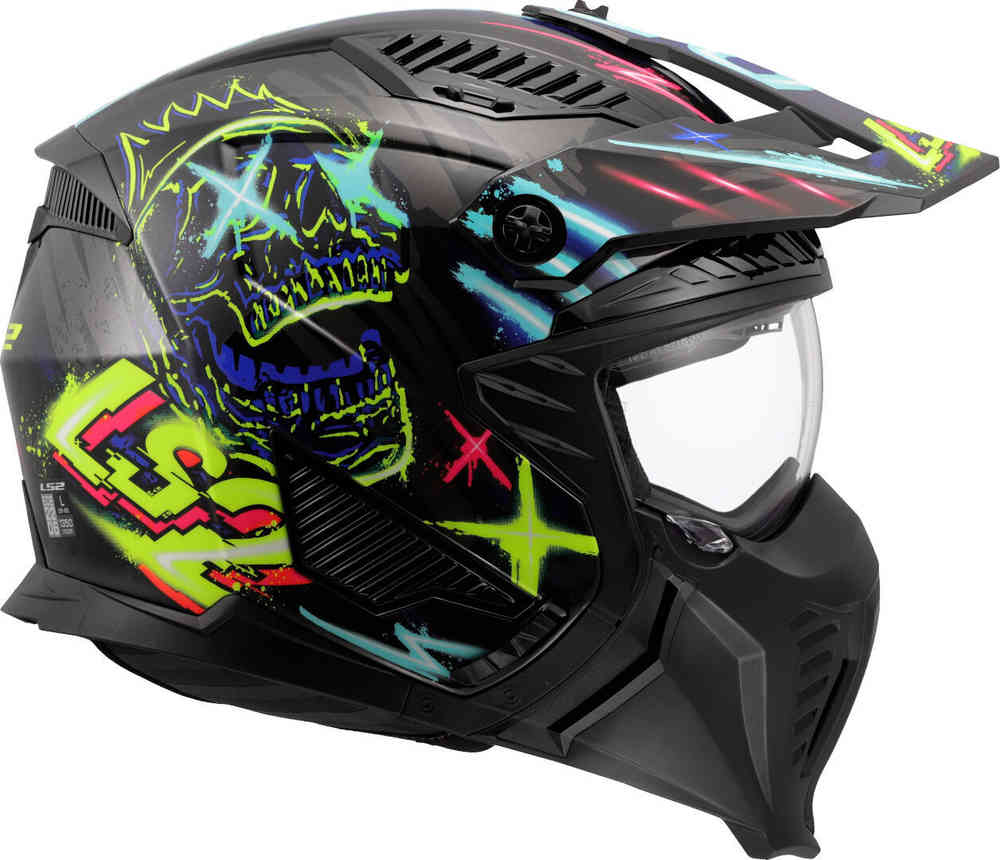 LS2 OF606 Drifter Rayz Trial Helmet