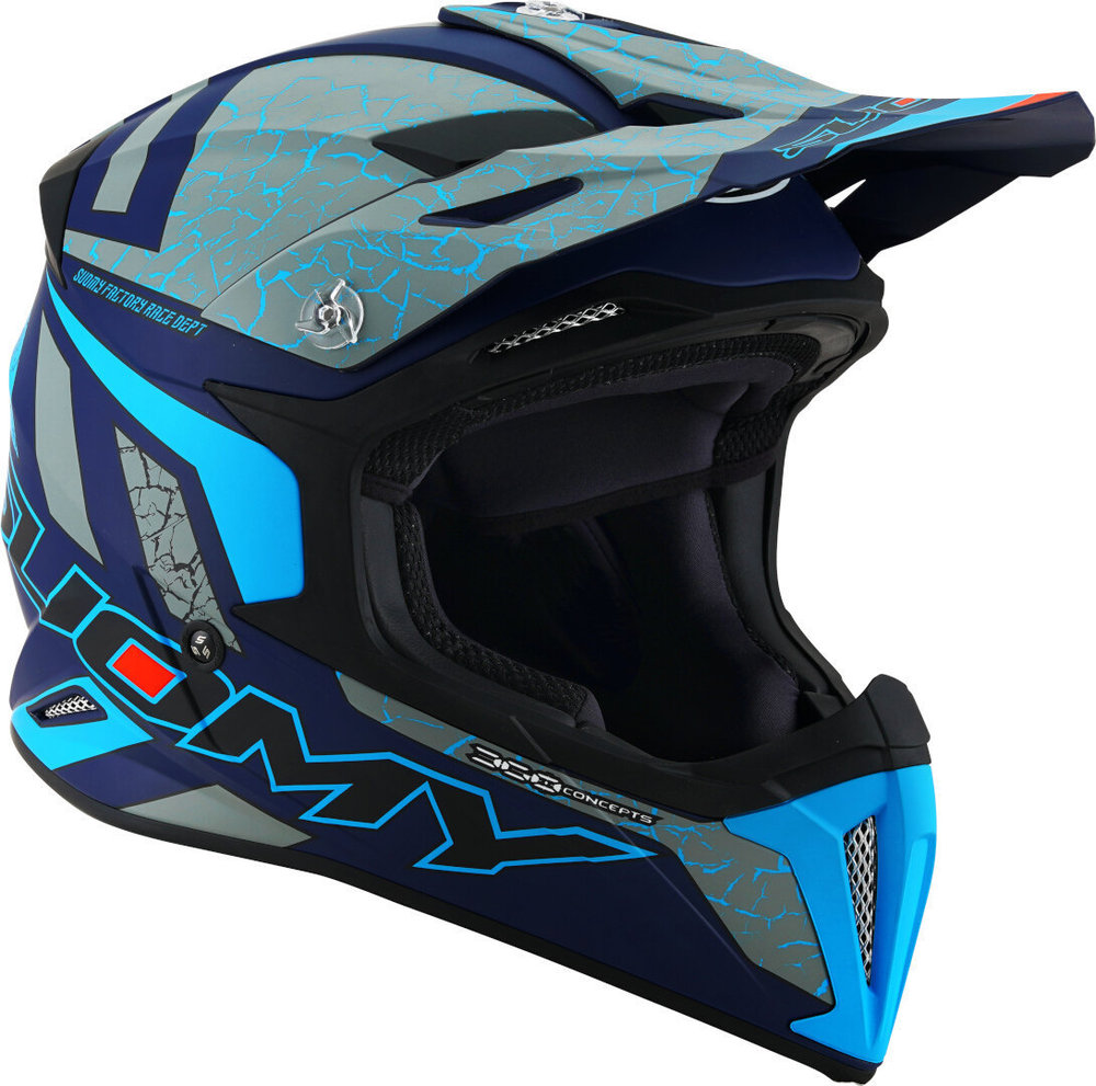 Suomy X-Wing Reel E06 Motocross Helmet