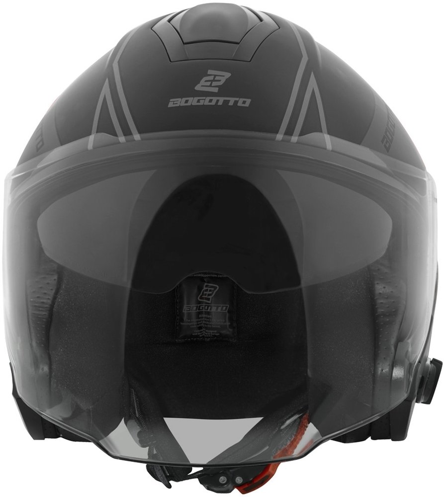 Bogotto V586 Detri BT Bluetooth Jet Helmet
