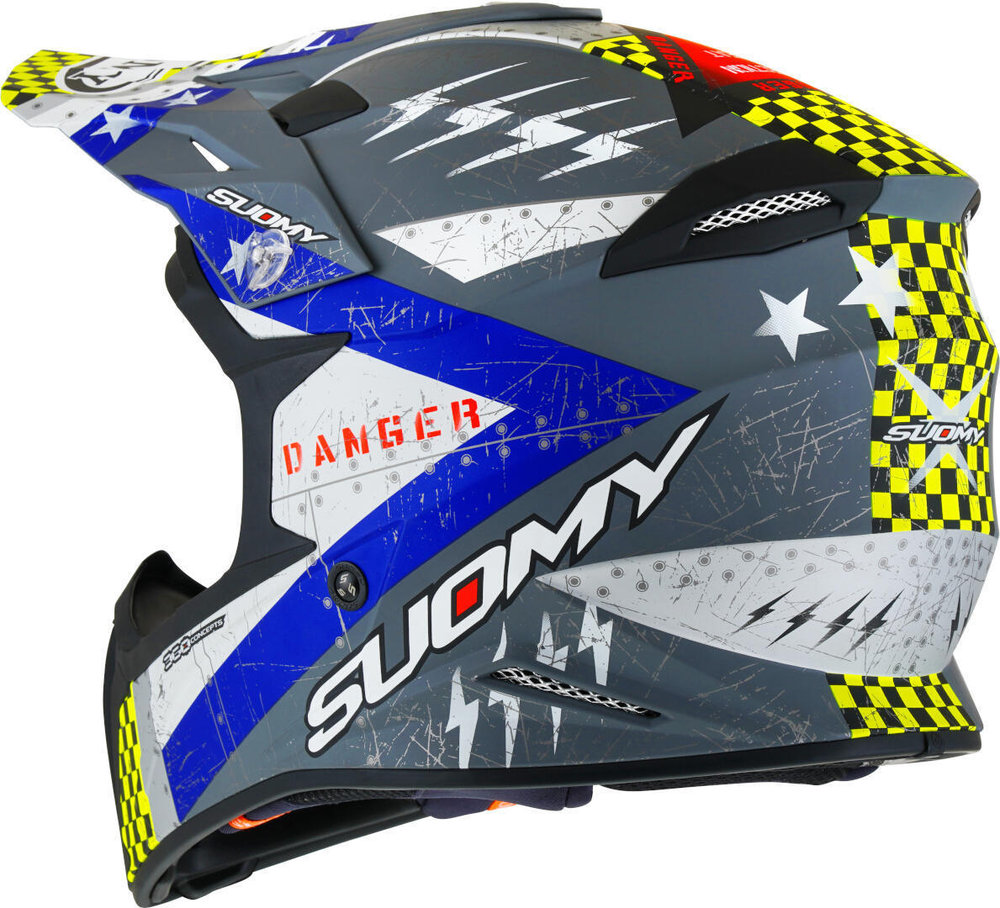 Suomy X-Wing Jetfighter E06 Motocross Helmet