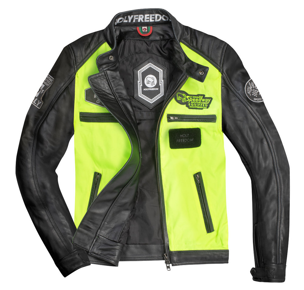 HolyFreedom Zero Vision Motorcycle Leather Jacket