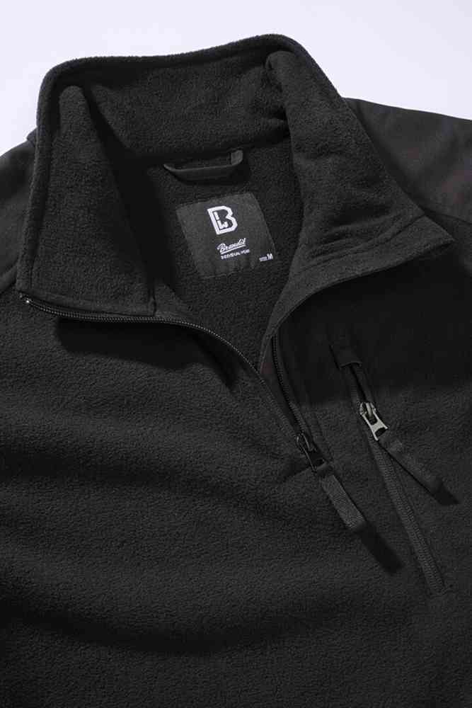 Brandit Fleece Ripstop Half Zip Sweater