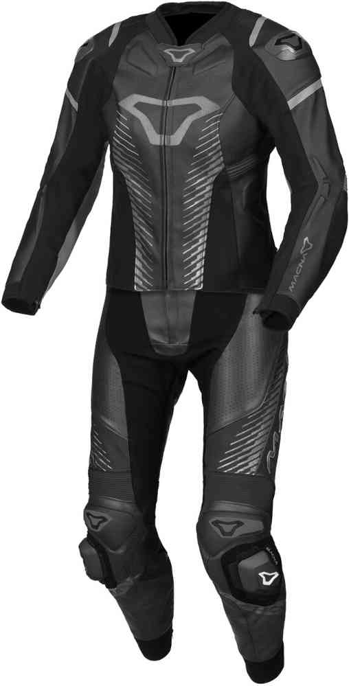 Macna Tronniq perforated Ladies Two Piece Motorcycle Leather Suit