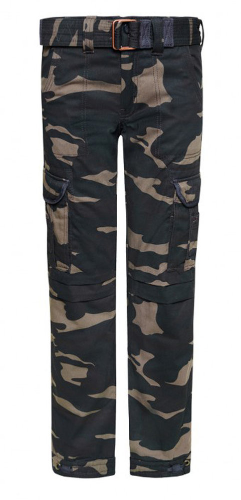 John Doe Cargo Slimcut Camouflage Pants