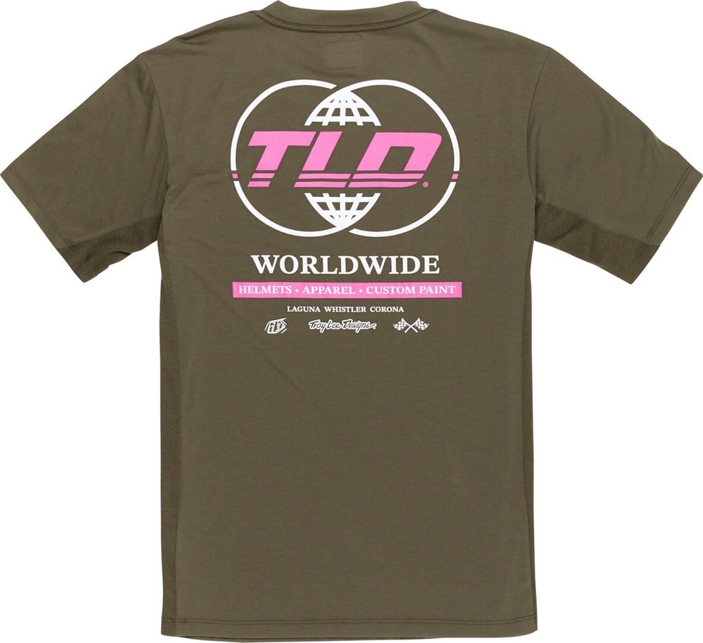 Troy Lee Designs Skyline Ride Worldwide Kids T-Shirt
