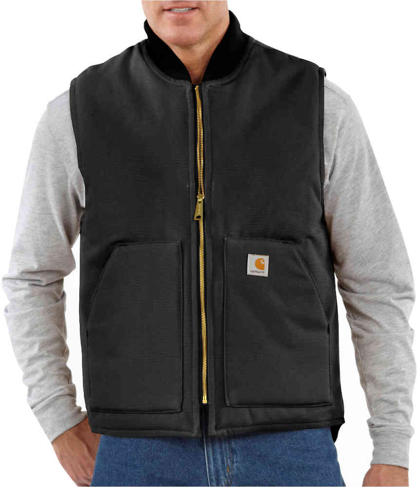 Carhartt Relaxed Fit Firm Duck Insulated Rib Collar Vest