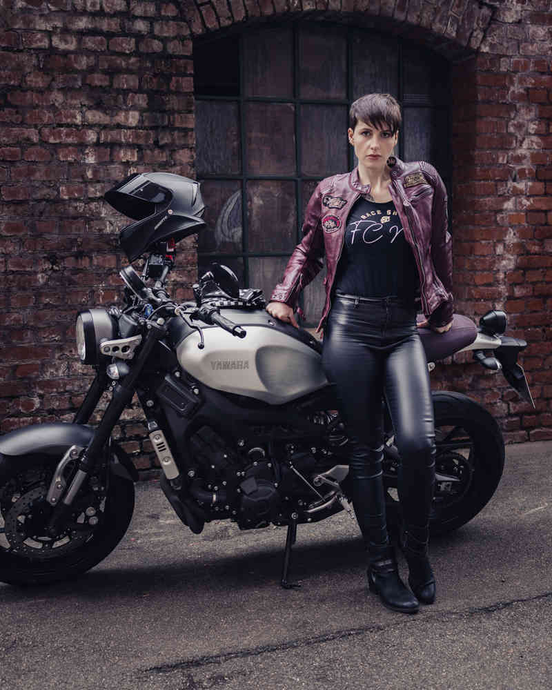 HolyFreedom Zero Ladies Motorcycle Leather Jacket