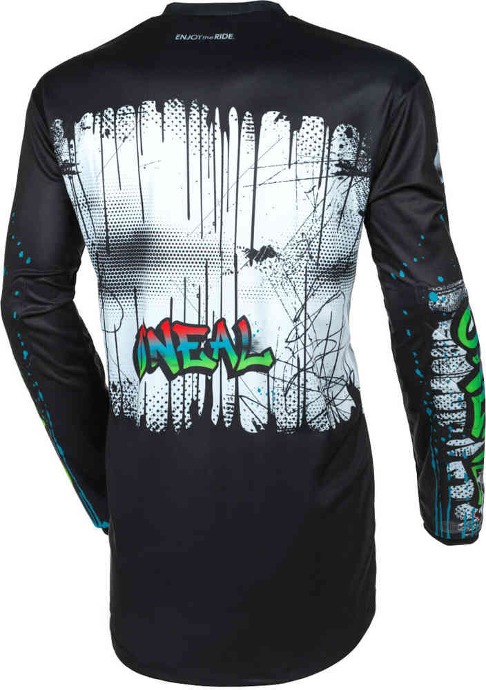 Oneal Element Rancid black/multicoloured Motocross Jersey