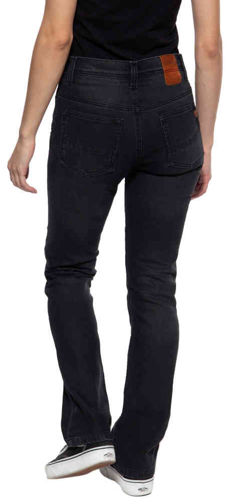 Queen Kerosin Motogear Black Ladies Motorcycle Jeans