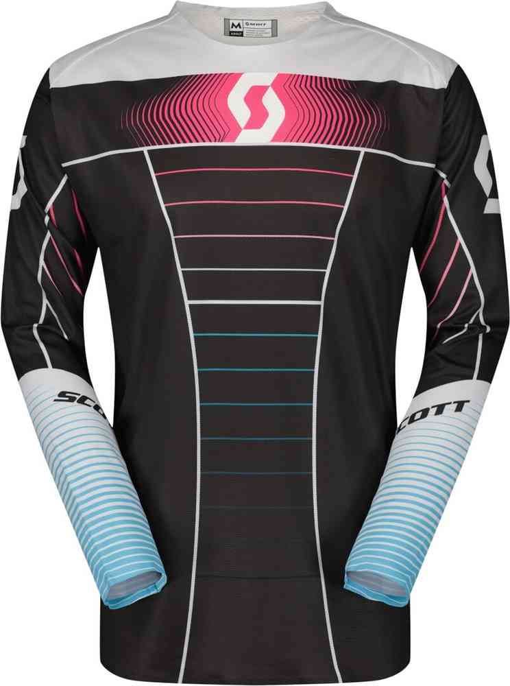 Scott Podium Pro Blue Motocross Jersey