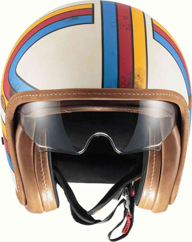 Premier Vintage Platinum ED EX 8 BM Jet Helmet