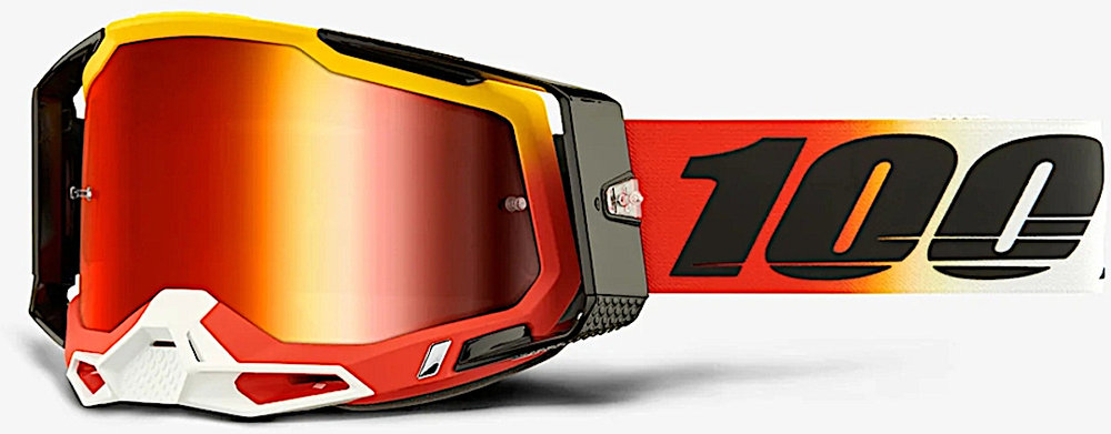100% Racecraft II Ogusto Motocross Goggles