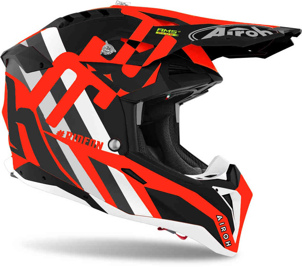Airoh Aviator 3 Rainbow Carbon Motocross Helmet