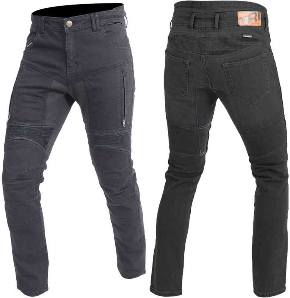 Trilobite Parado Black Monolayer Slim Motorcycle Jeans