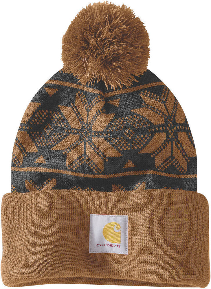 Carhartt Knit Pom Jacquard Ladies Beanie