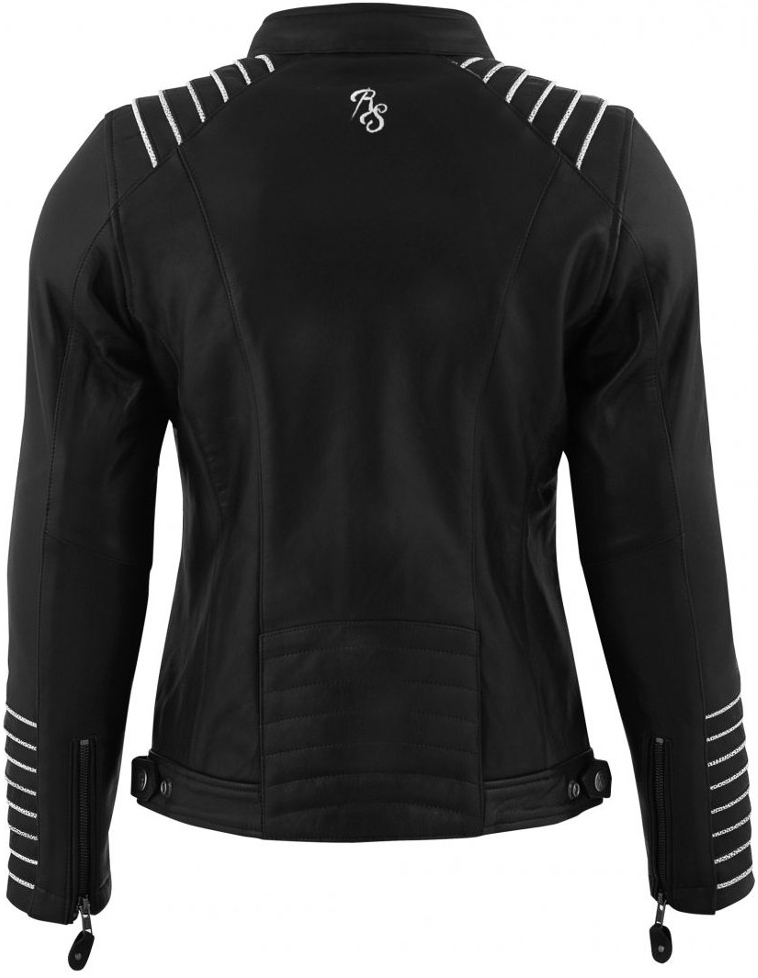 Rusty Stitches Amanda Ladies Motorcycle Leather Jacket