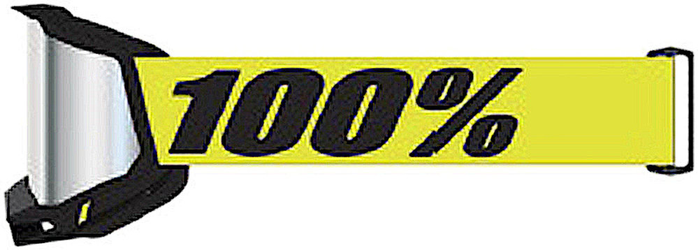 100% Accuri II V2 Chrome Essential Motocross Goggles