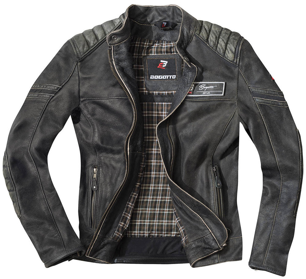 Bogotto Detroit Motorcycle Leather Jacket
