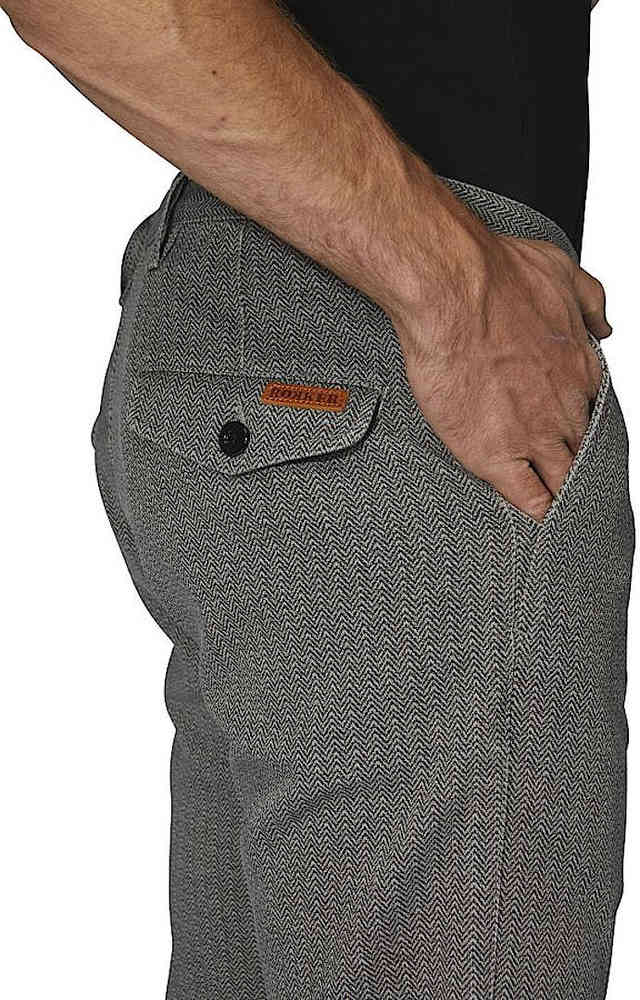 Rokker Tweed Chino Motorcycle Textile Pants