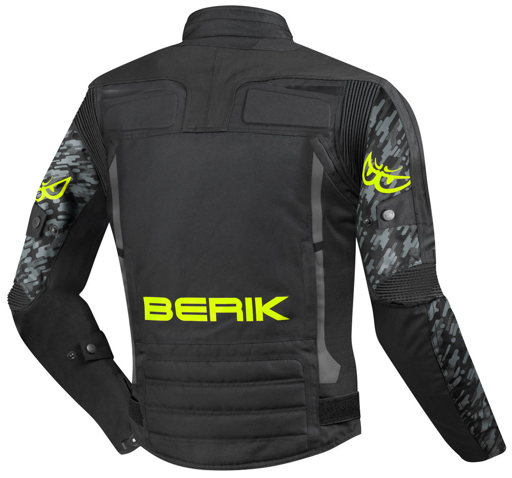 Berik Camo Street Waterproof Motorcycle Textile Jacket
