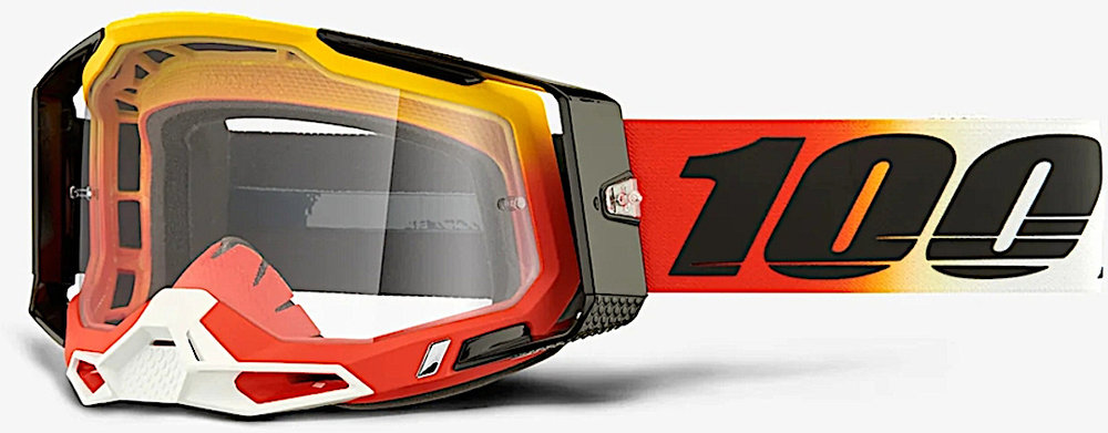 100% Racecraft II Ogusto Motocross Goggles
