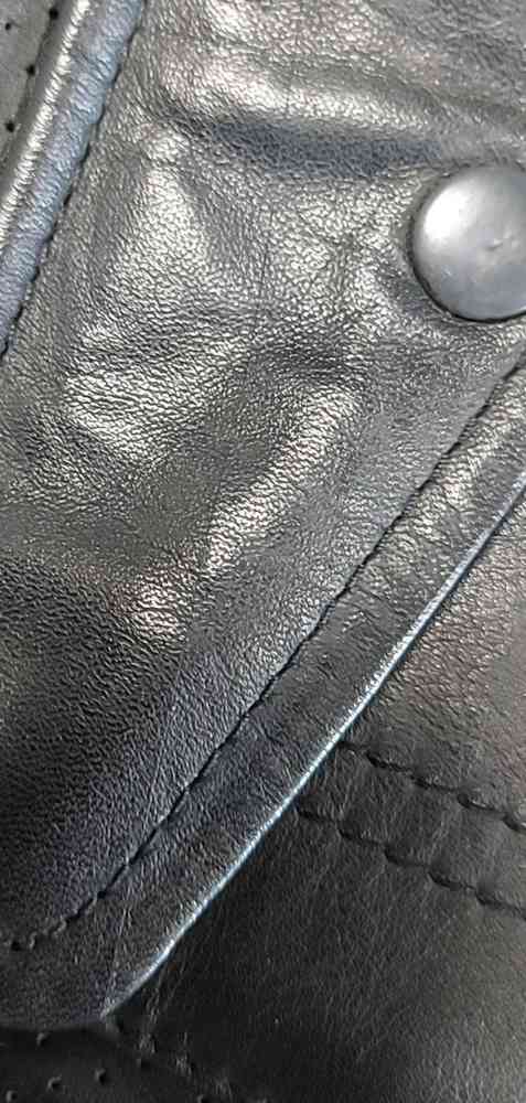 Black-Cafe London Classic motorcycle leather jacket 2nd choice item