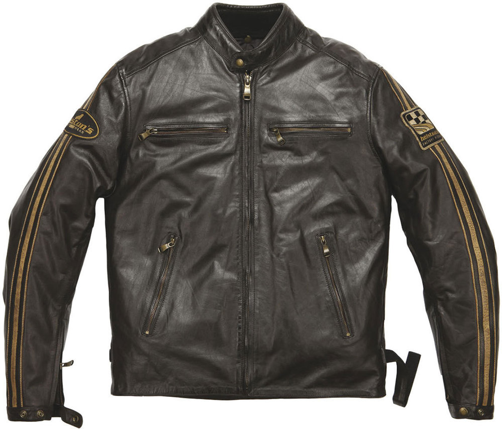Helstons ACE Rag Motorcycle Leather Jacket