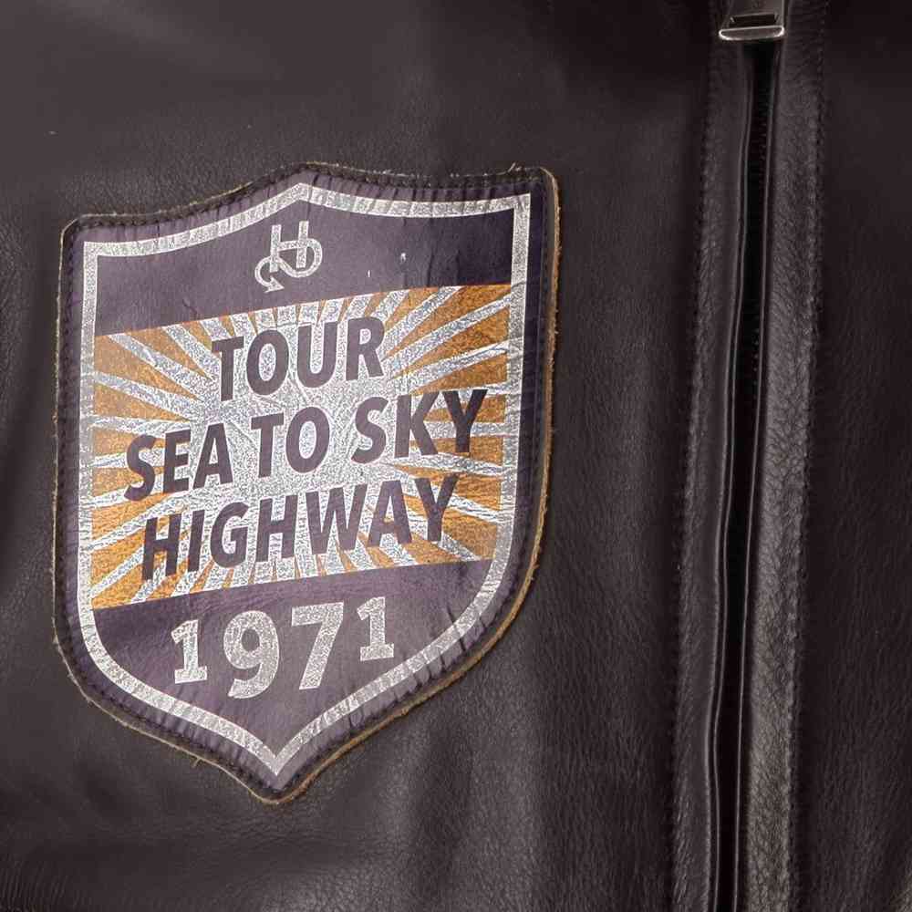 Helstons Jet Force Motorcycle Leather Jacket