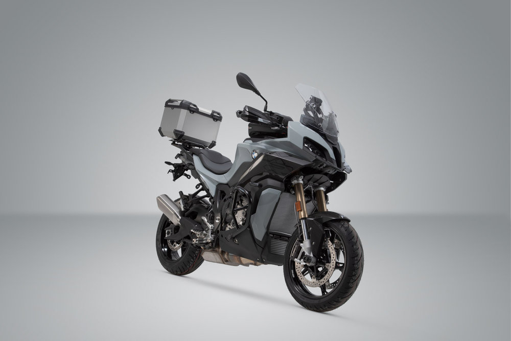 SW-Motech TRAX ADV top case system - Silver. BMW S 1000 XR (19-).