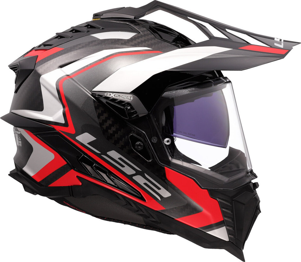 LS2 MX701 Explorer Carbon Frontier II Motocross Helmet