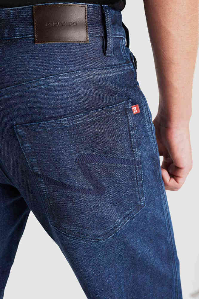 Pando Moto Arnie Slim Motorcycle Jeans