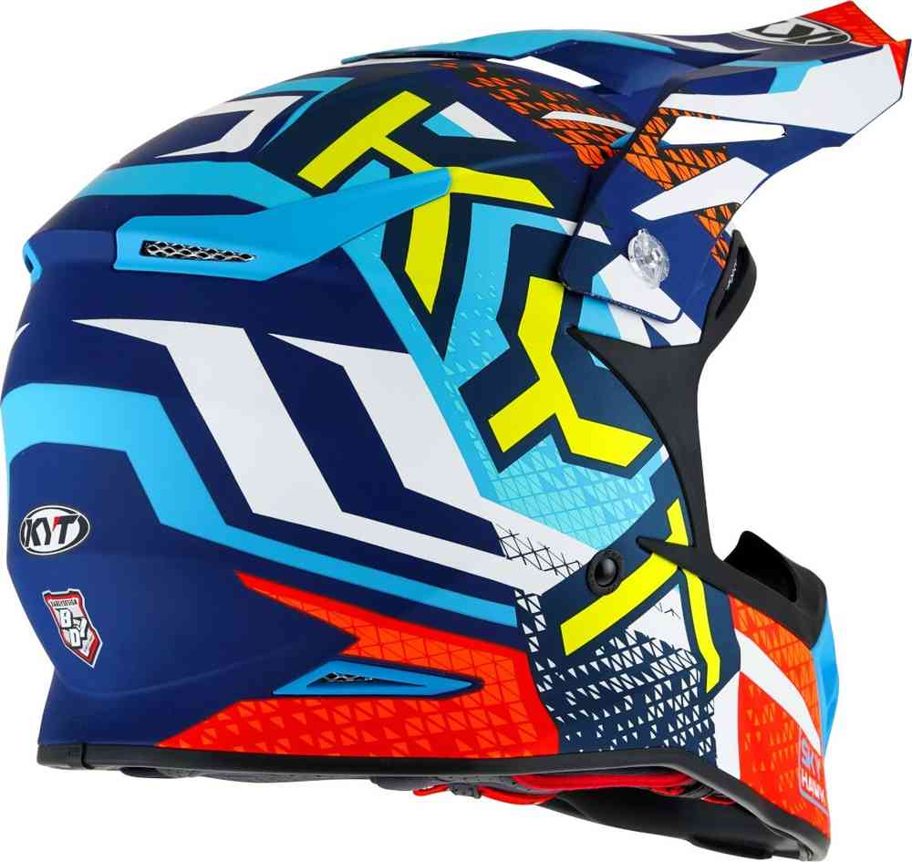 KYT Skyhawk Hyperflow Motocross Helmet