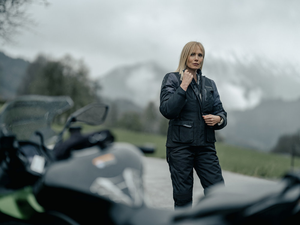 Bering Siberia waterproof Ladies Motorcycle Textile Jacket