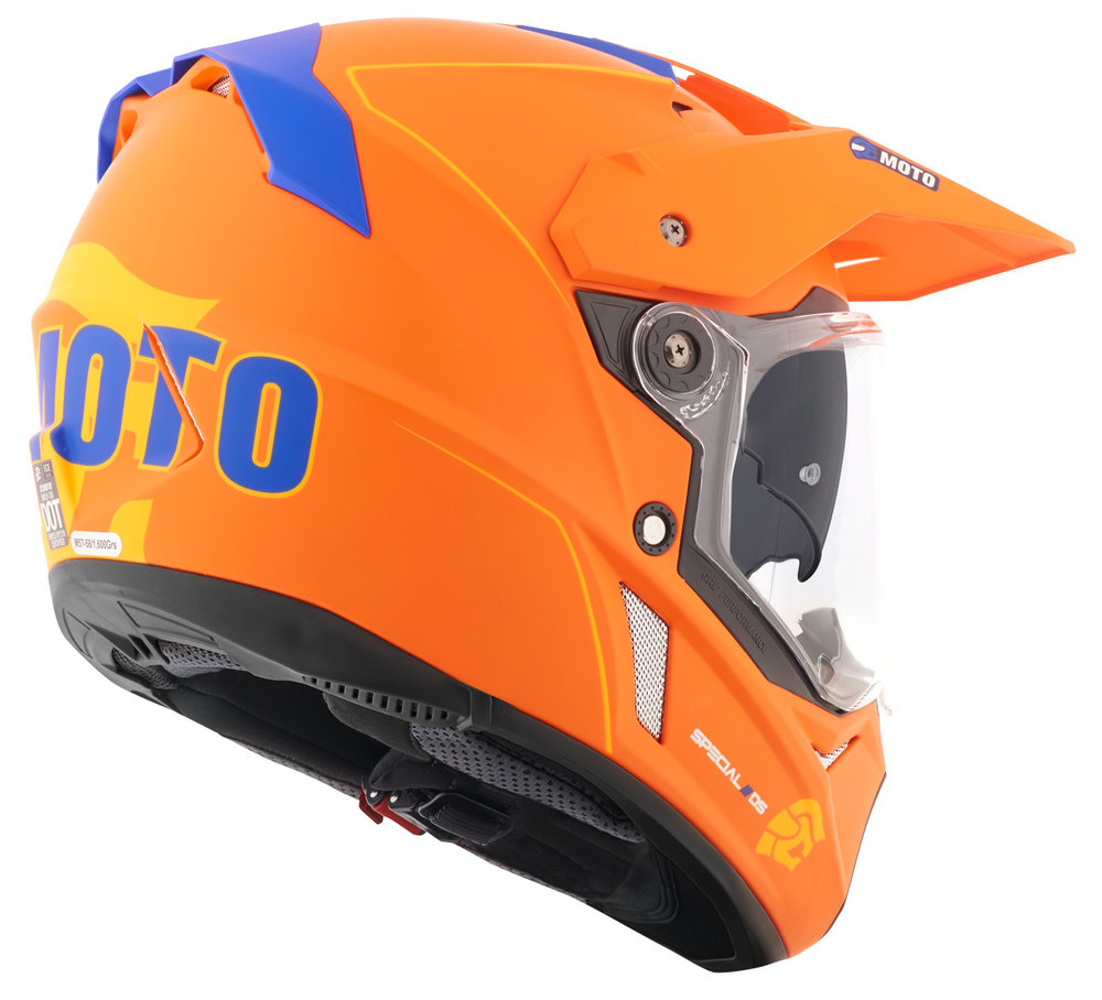 FC-Moto Merkur Pro Straight Enduro Helmet