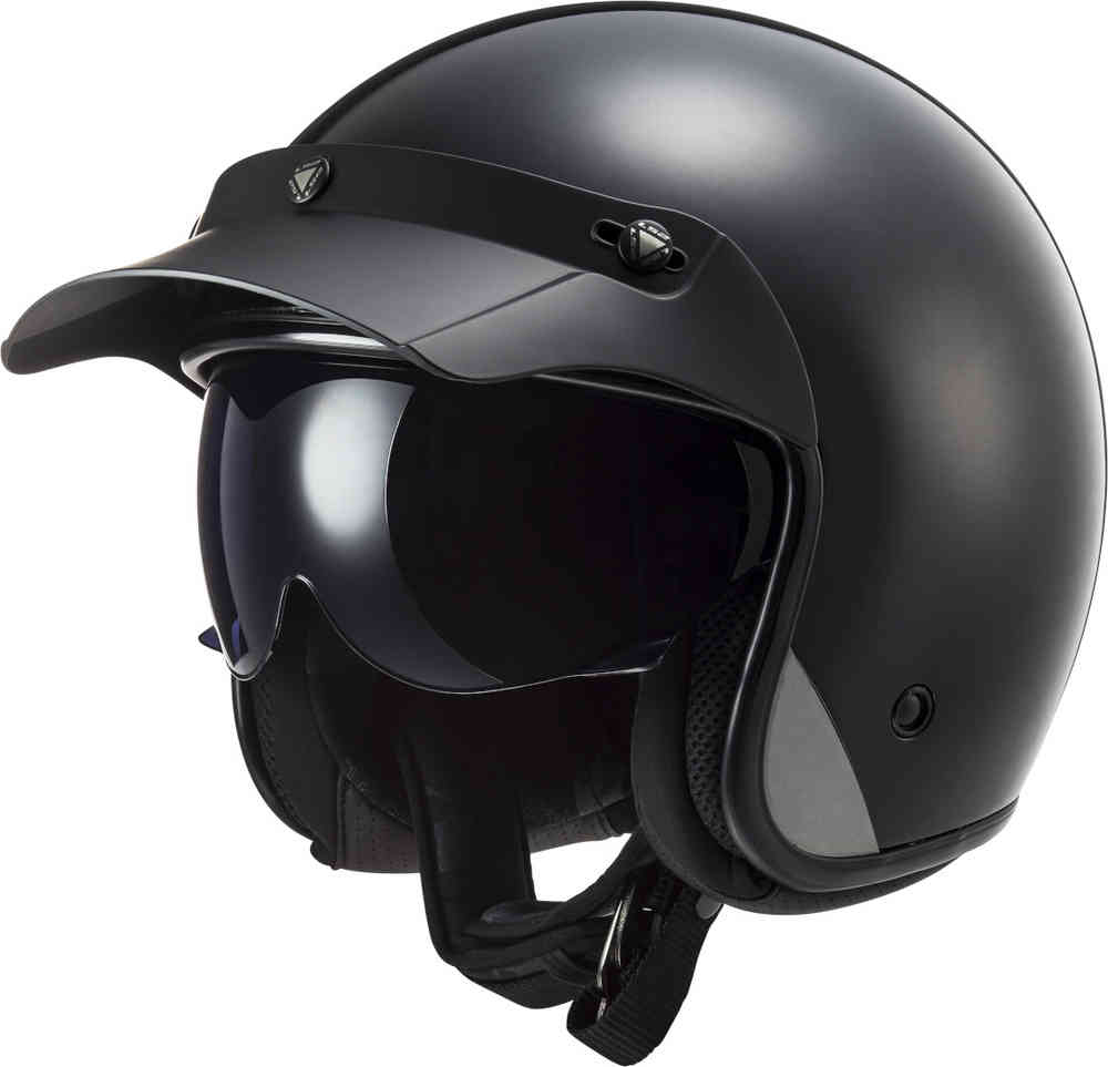 LS2 OF601 Bob II Solid Jet Helmet