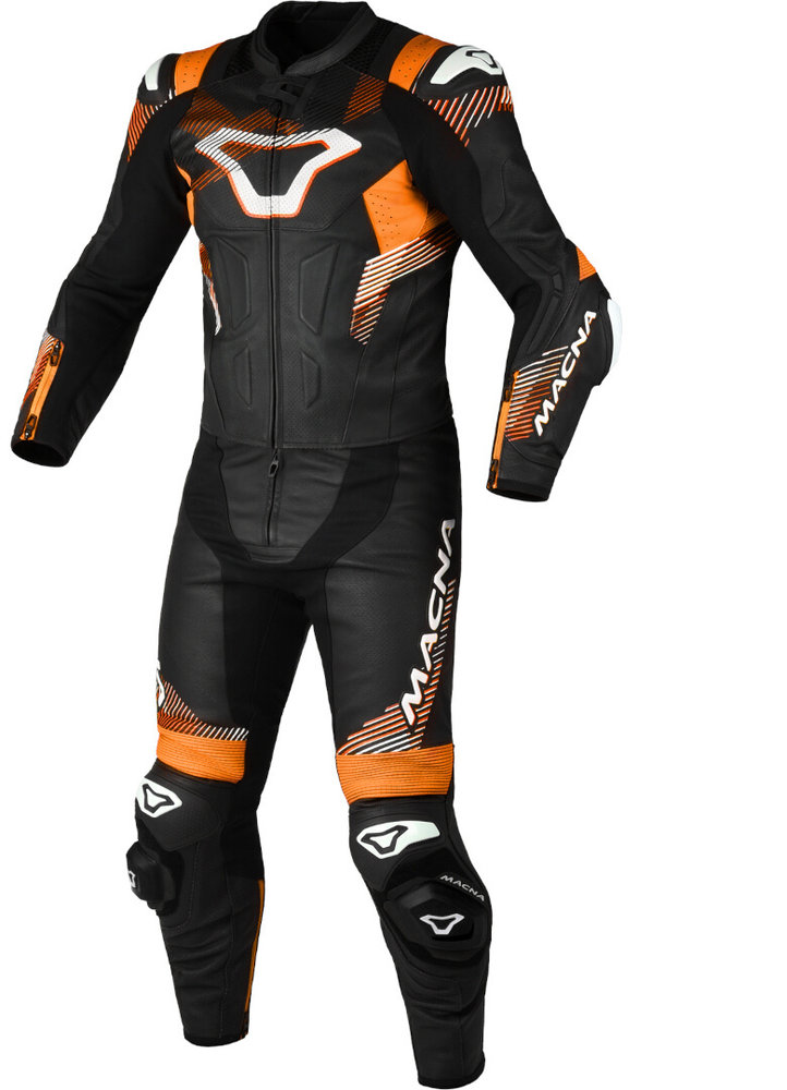 Macna Armadyl perforated Two Piece Motorcycle Leather Suit
