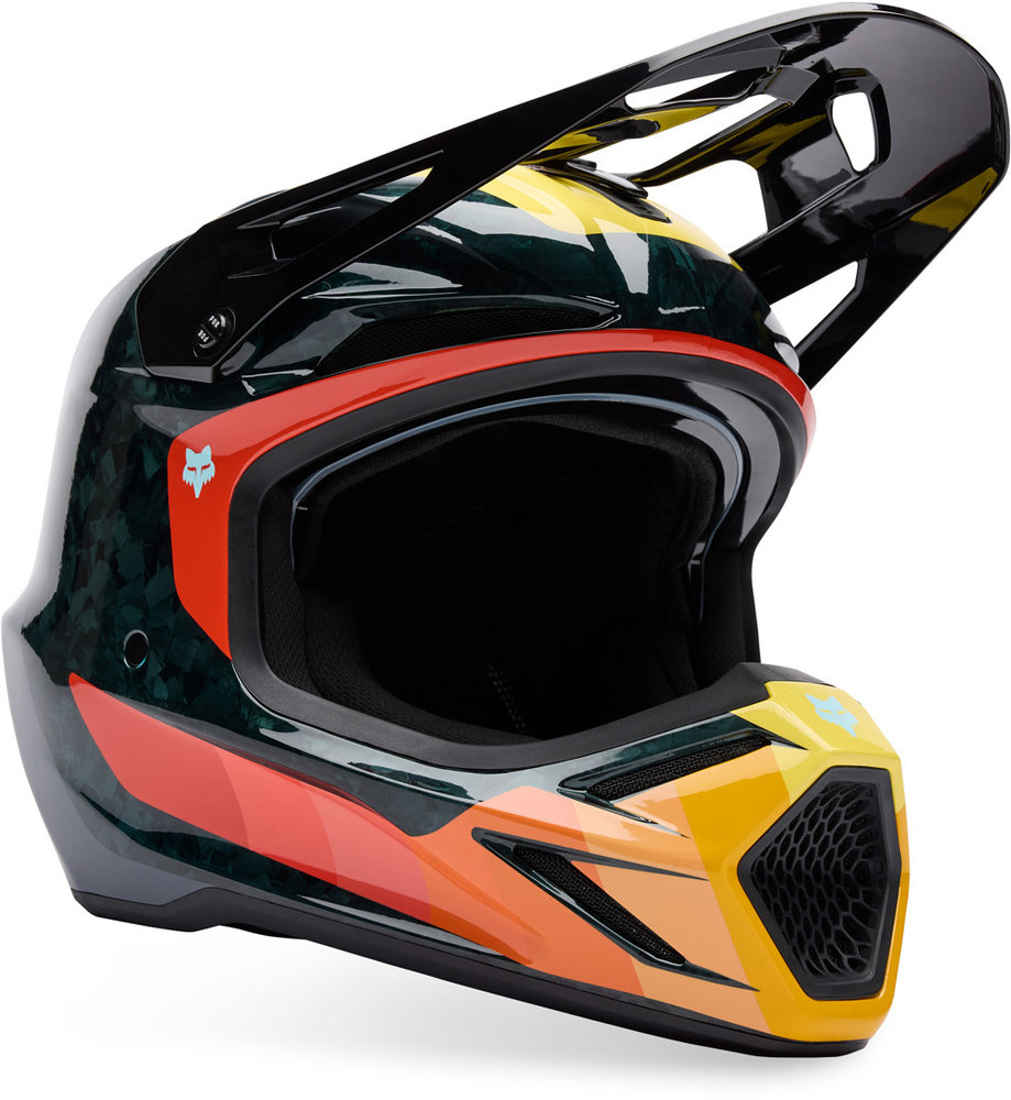 FOX V3 RS Grid MIPS Motocross Helmet