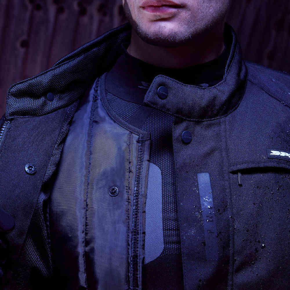 Spidi Traveler 3 Dark Edition waterproof Motorcycle Textile Jacket