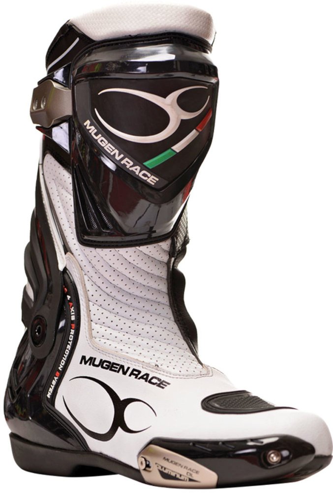 MUGENRACE Sphantom 3 perfor ated Motorcycle Boots
