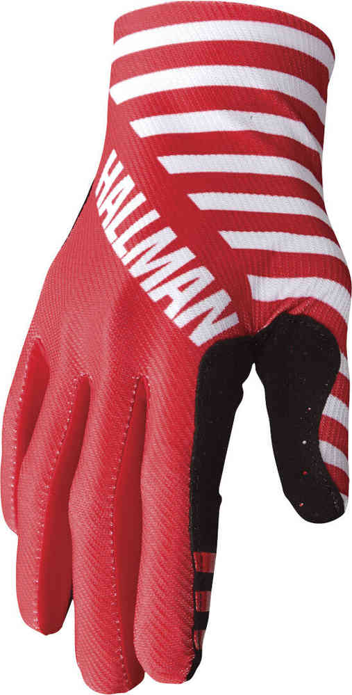 Thor Hallman Mainstay Stripe Motocross Gloves